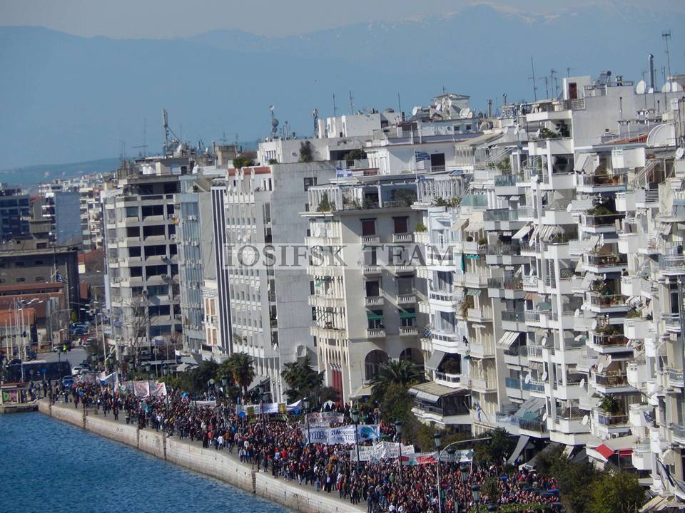 Η Θεσ/νίκη που αντιδρά